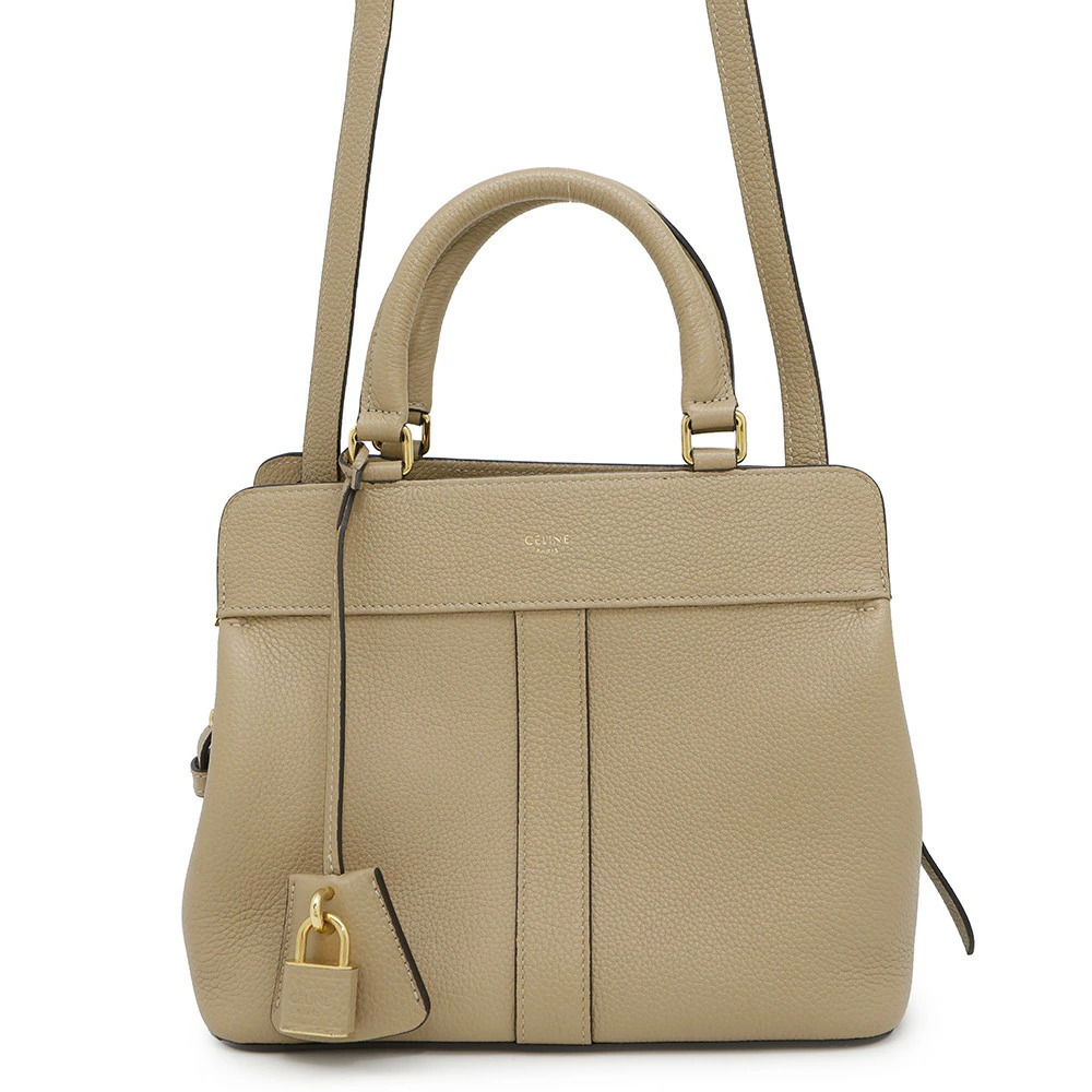 Celine Cabas de Leather Handbag - Picture 1 of 12